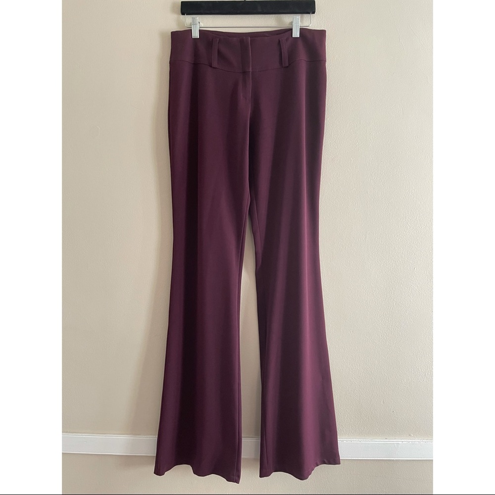 CUTE BURGANDY DRESS PANT